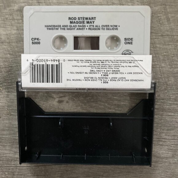 Vintage Rod Stewart Maggie May Cassette Tape 1986 - Picture 4 of 4